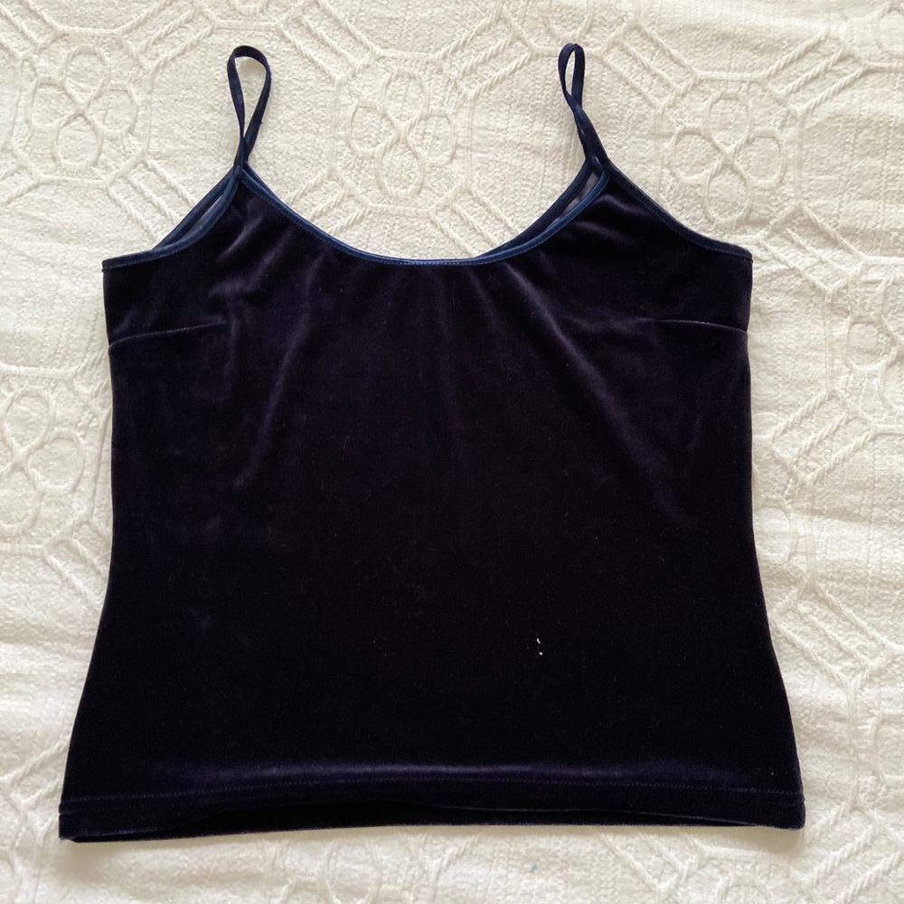 Vintage Express Blue Velvet Tank